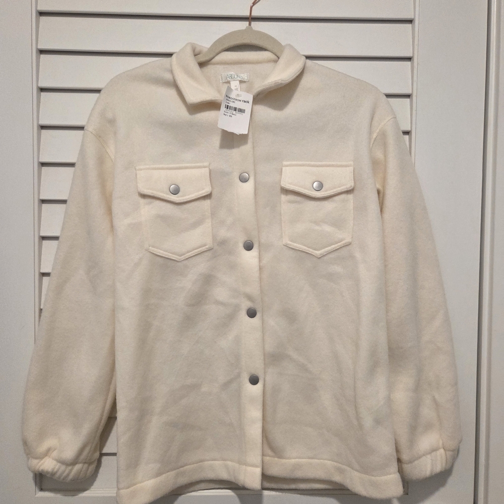 Abound Women's Utility Jacket in Cream